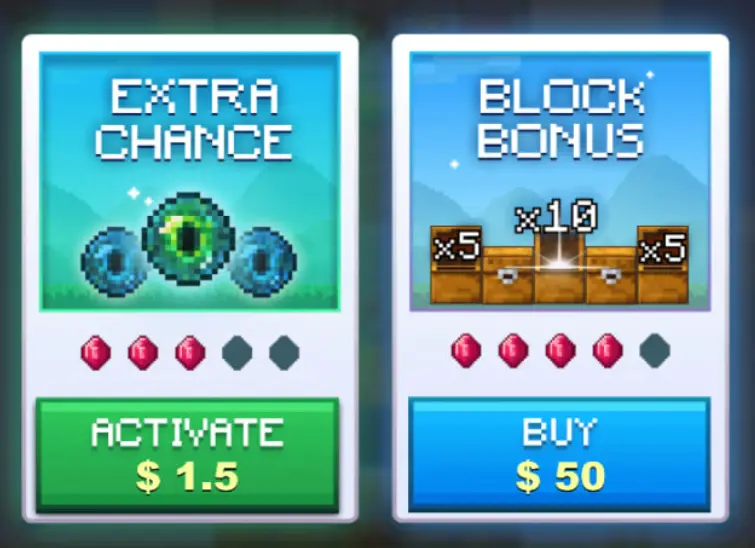 Mineslot bonus mode